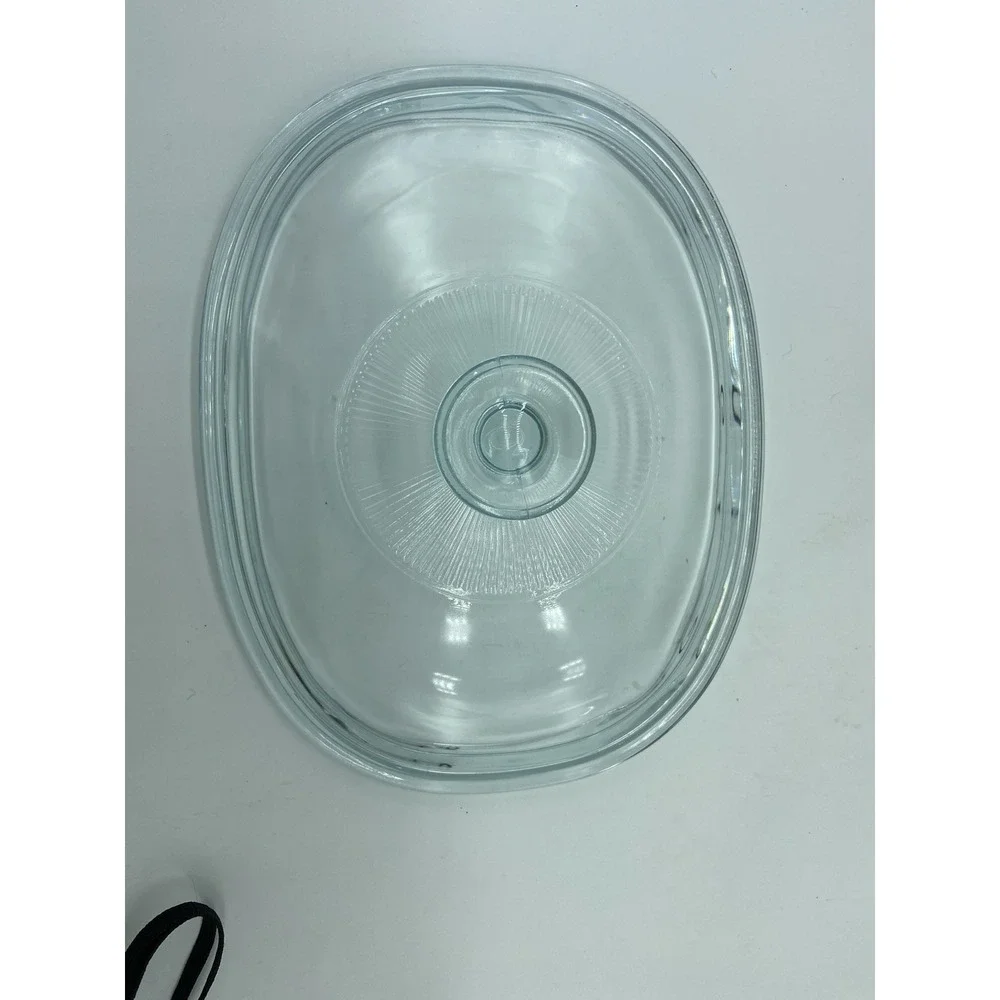 Pyrex Glass Lid‎ Oval Replacement F12C for Corning Ware 1.5 Qt Casserole Dish